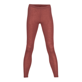 Engel Natur wolzijden dames leggings Copper