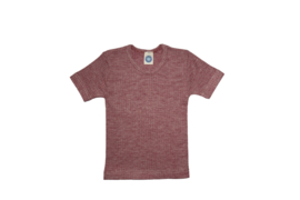 Cosilana wolzijdekatoenen shortsleeve burgundy