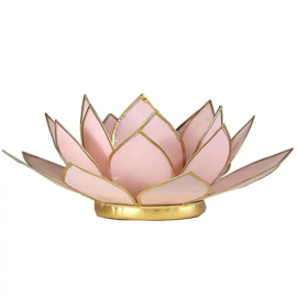 Lotus sfeerlicht pastel roze