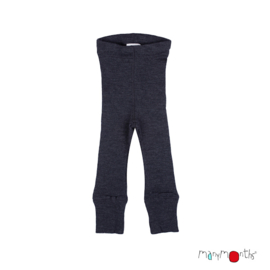 ManyMonths wollen leggings Foggy Black