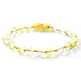 Barnsteen armbandje baby/peuter lemon