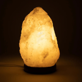 Witte Zoutsteen lamp 2-3 kilo