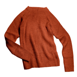 Esencia - Alpaca wollen sweater dames brickred, L
