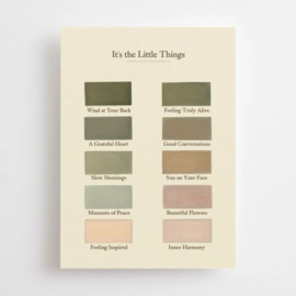 Anna Cosma - Ansichtkaart 'It's the Little Things'