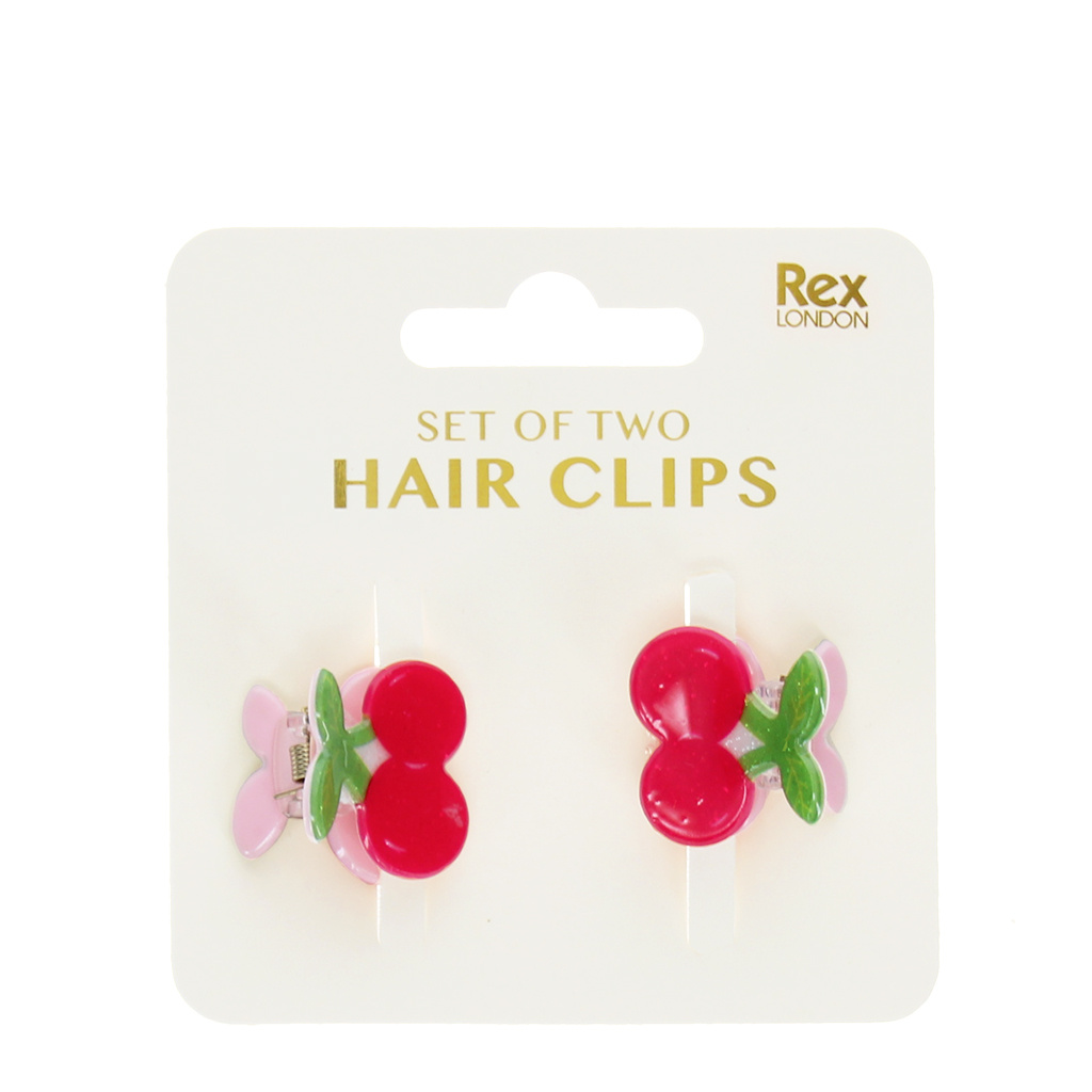 Dotcom - haarclips cherries