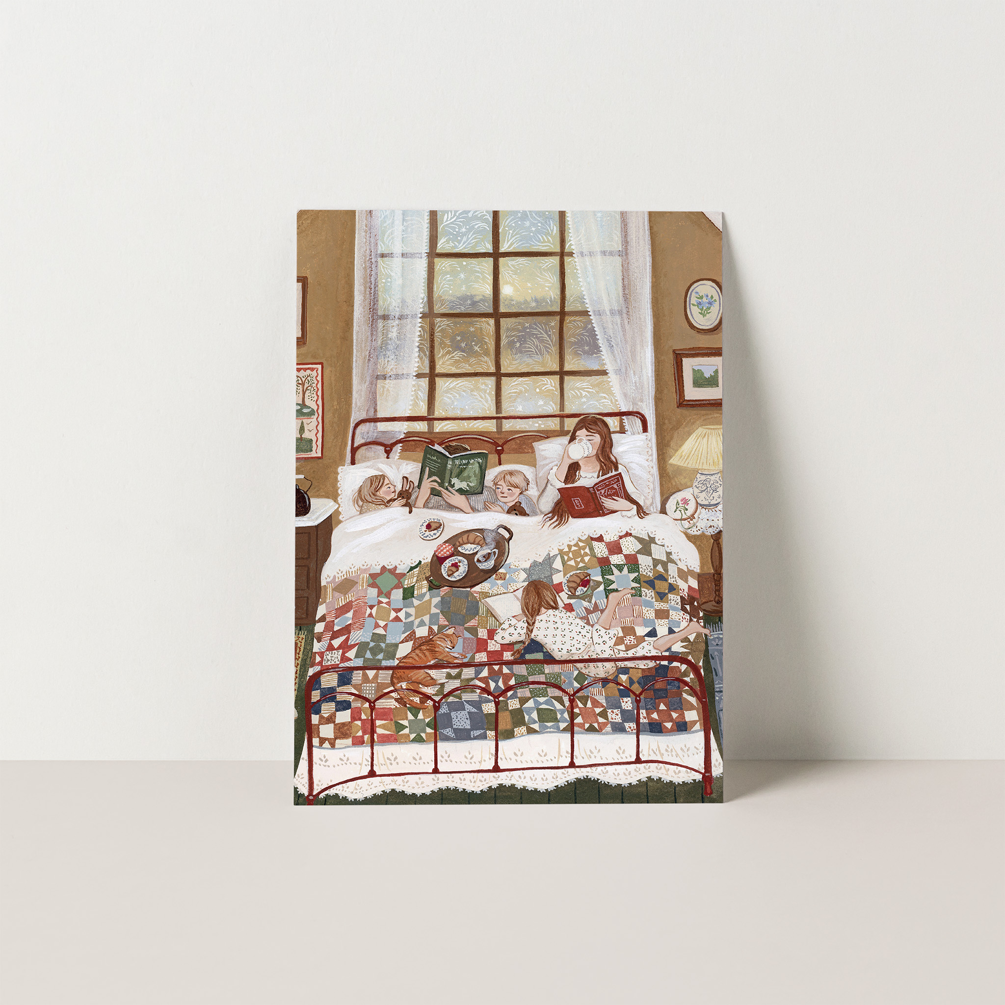 Robin Pieterse - Ansichtkaart Winter Nest