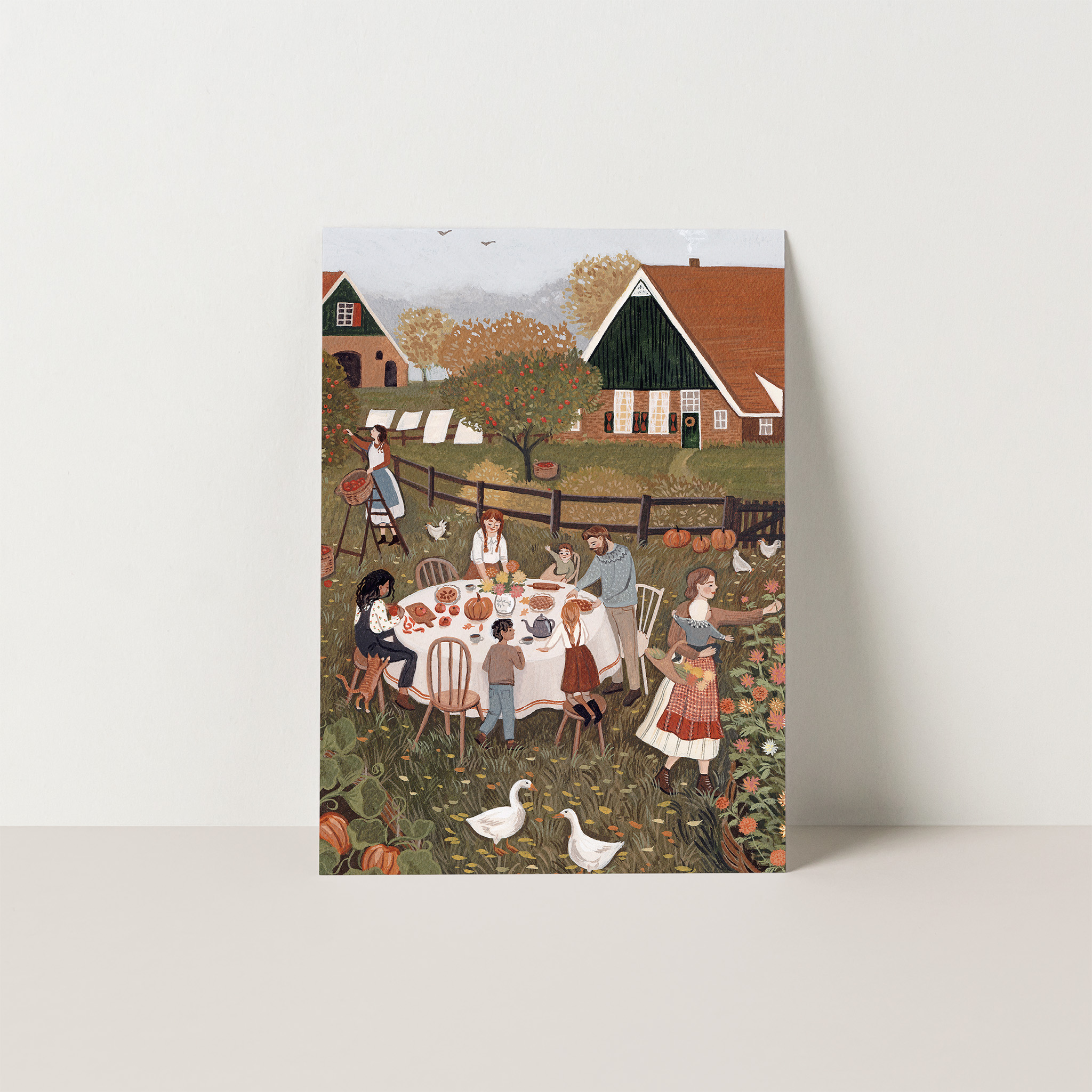 Robin Pieterse - Ansichtkaart Harvest Season