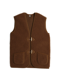 Alwero - Wollen bodywarmer Adult Carmel