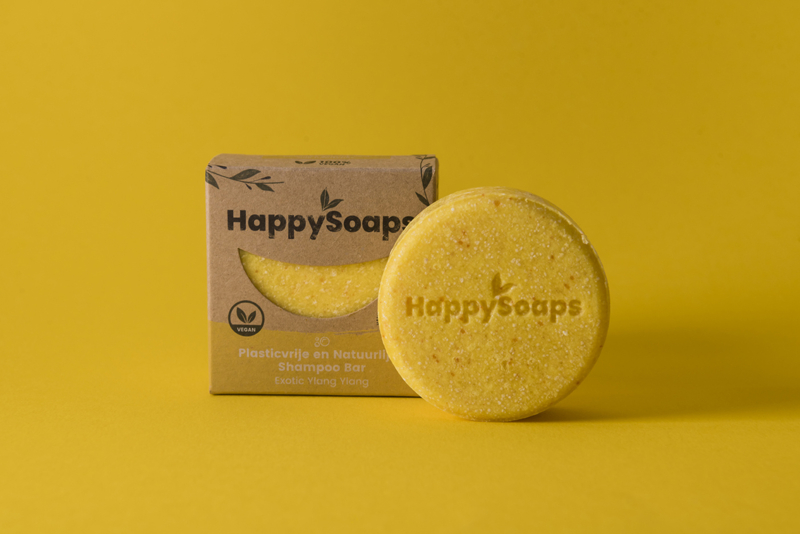 HappySoaps YlangYlang Shampoo Bar – 70 g