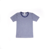 Cosilana wolzijden shortsleeve marine gestreept, maat 128