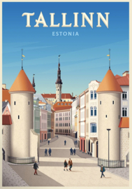 A4 Poster Tallinn