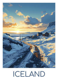 A4 Poster Iceland