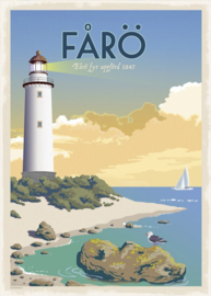A4 Poster Fårö (Gotland)