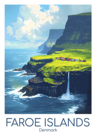 A4 Poster Faroe Islands