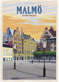Poster Malmö Stortorget