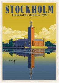 A4 Poster Stockholms Stadshus