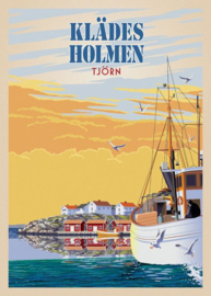 A4 Poster Klädes Holmen (Tjörn)