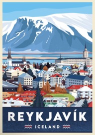 Poster 30 x 40 cm Reykjavik