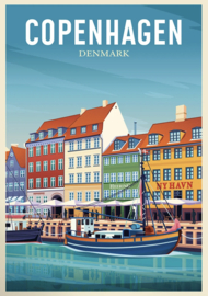 A4 Poster Copenhagen