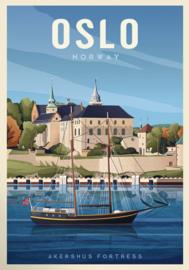 Poster 30 x 40 cm Oslo