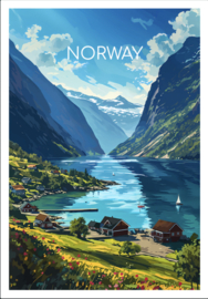 Postcard Norway