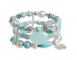 A&C Armband Turquoise Delight, breed