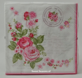 Servet Le Rosier Rose