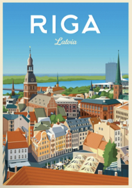 A4 Poster Riga