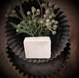 Amber blokje White musk (wit)