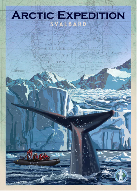 Poster Arctic Expedition - Svalbard