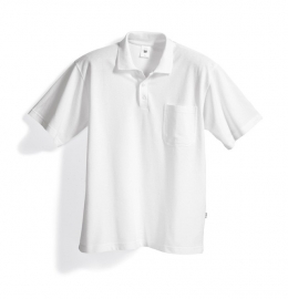 BP Poloshirt wit, voor hem en haar 1612-181-21