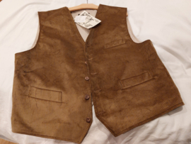 Gilet lichtbruin (bij wijnboerenpak)