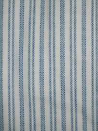 Grandfather Shirt, blauw/ donker blauw streep