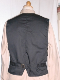 Gilet zwart (bij wijnboerenpak)