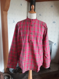 Grandfather Shirt, ruit Royal