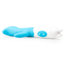 Siliconen vibrator 10 standen - blauw
