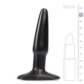 Classic Buttplug smooth & small - zwart