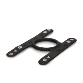 Tri-Snap C&B Cage Cockring en Ballstretcher