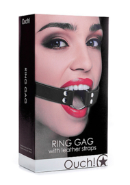 Ouch! Ringknevel - zwart