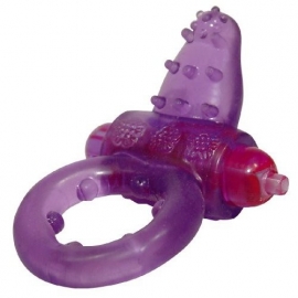 Vibrerende penisring met clitorisstimulator