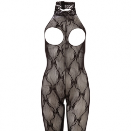 Borsten en kruis vrije Catsuit