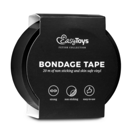 Fetish Bondagetape - zwart