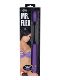 Flexibele bullet vibrator - paars