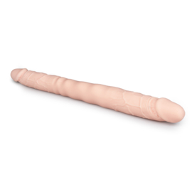 Dubbele dildo - huidkleur