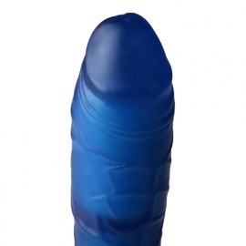 Blauwe vibrator