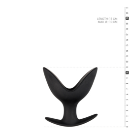 Siliconen anker buttplug - medium