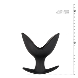 Siliconen anker buttplug - groot