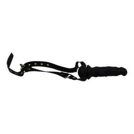 Mondknevel met dildo