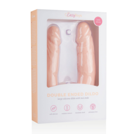 Dubbele dildo - huidkleur