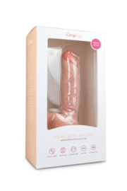 Realistische dildo huidskleur - 22,5 cm